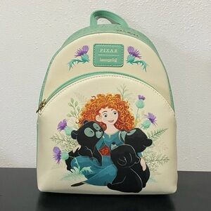 Loungefly Pixar Brave Merida & Cubs Mini Backpack